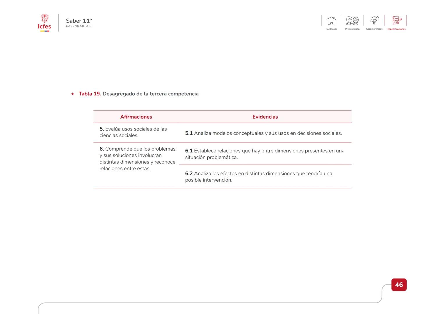 Educación
Guía de orientación
del Examen Saber 11.°
2025-1
Calendario B
CAJA DE
HERRAMIENTAS
SABER 11.º
Icfes Icfes
Saber 11°
CALENDARIO B
G