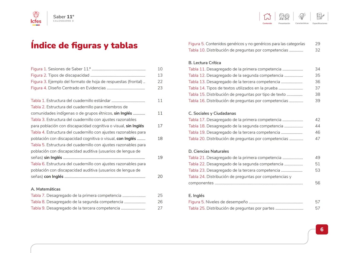 Educación
Guía de orientación
del Examen Saber 11.°
2025-1
Calendario B
CAJA DE
HERRAMIENTAS
SABER 11.º
Icfes Icfes
Saber 11°
CALENDARIO B
G