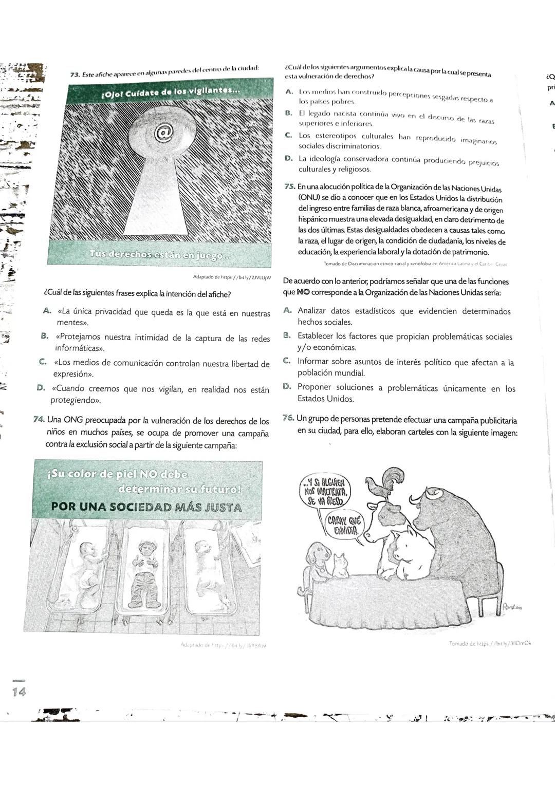 MATEMÁTICAS
1. Un profesor presenta a sus estudiantes los siguientes números
reales y les solicita escoger los que pertenezcan al conjunto d