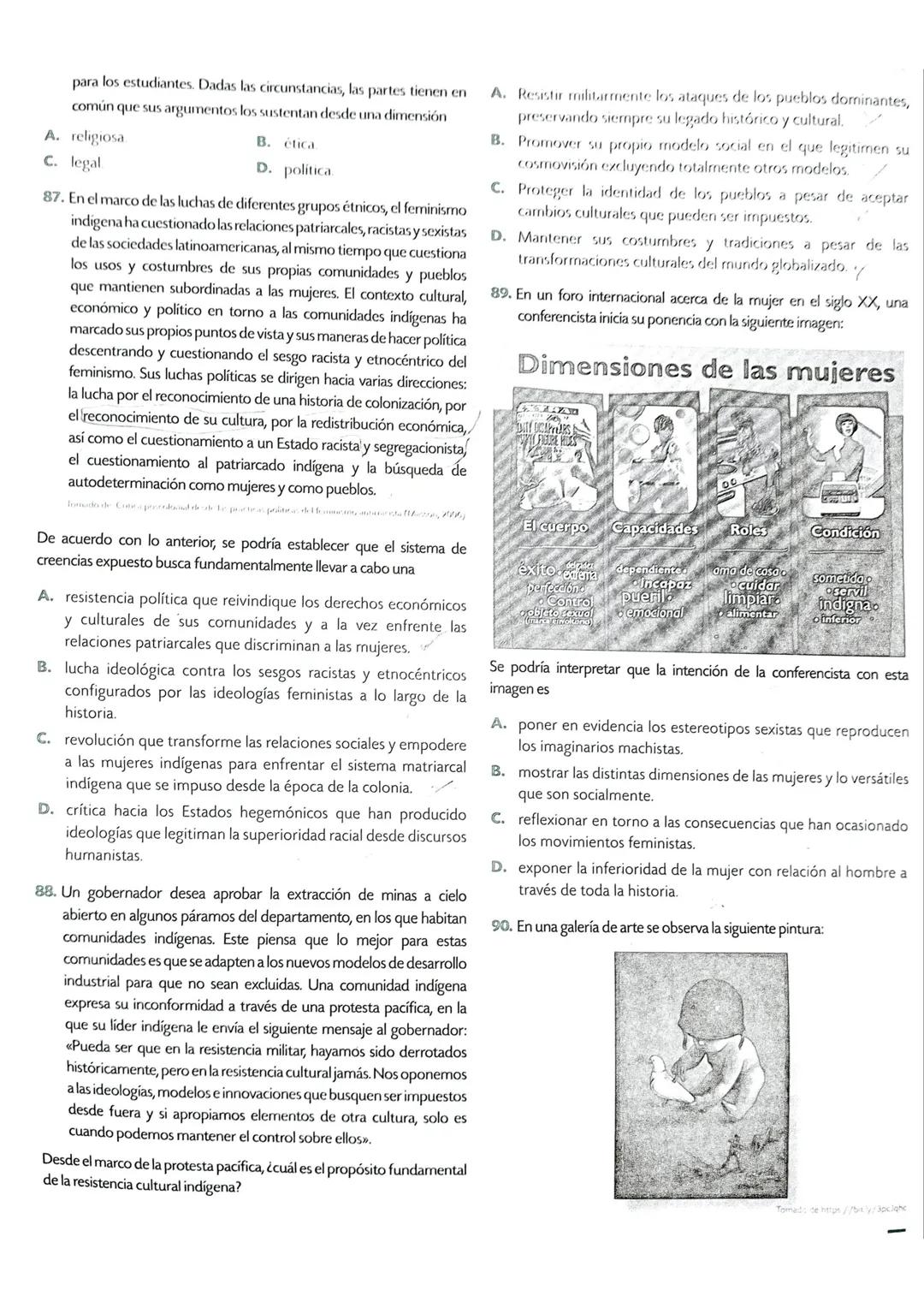 MATEMÁTICAS
1. Un profesor presenta a sus estudiantes los siguientes números
reales y les solicita escoger los que pertenezcan al conjunto d