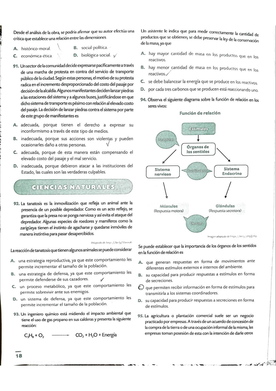 MATEMÁTICAS
1. Un profesor presenta a sus estudiantes los siguientes números
reales y les solicita escoger los que pertenezcan al conjunto d