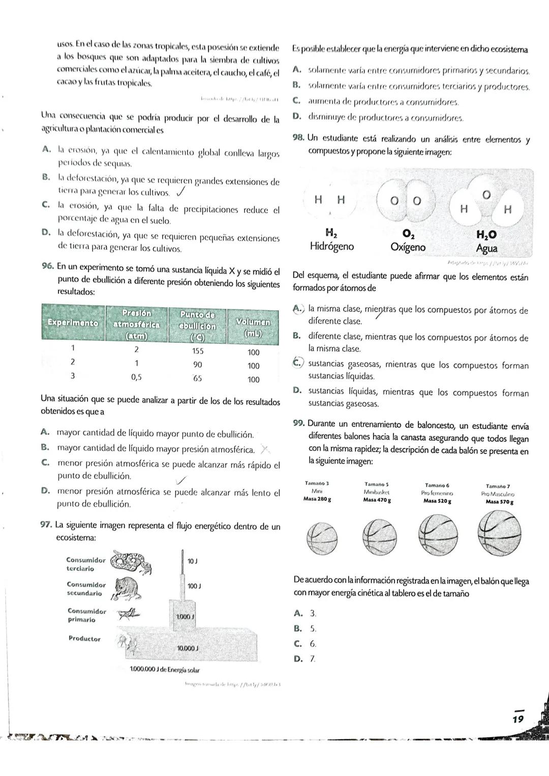 MATEMÁTICAS
1. Un profesor presenta a sus estudiantes los siguientes números
reales y les solicita escoger los que pertenezcan al conjunto d