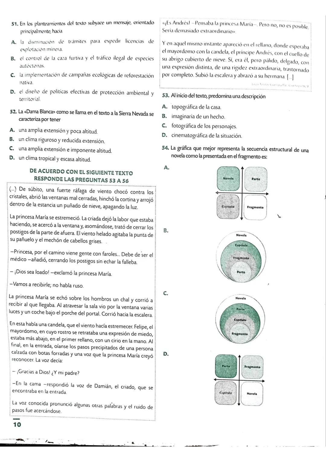 MATEMÁTICAS
1. Un profesor presenta a sus estudiantes los siguientes números
reales y les solicita escoger los que pertenezcan al conjunto d