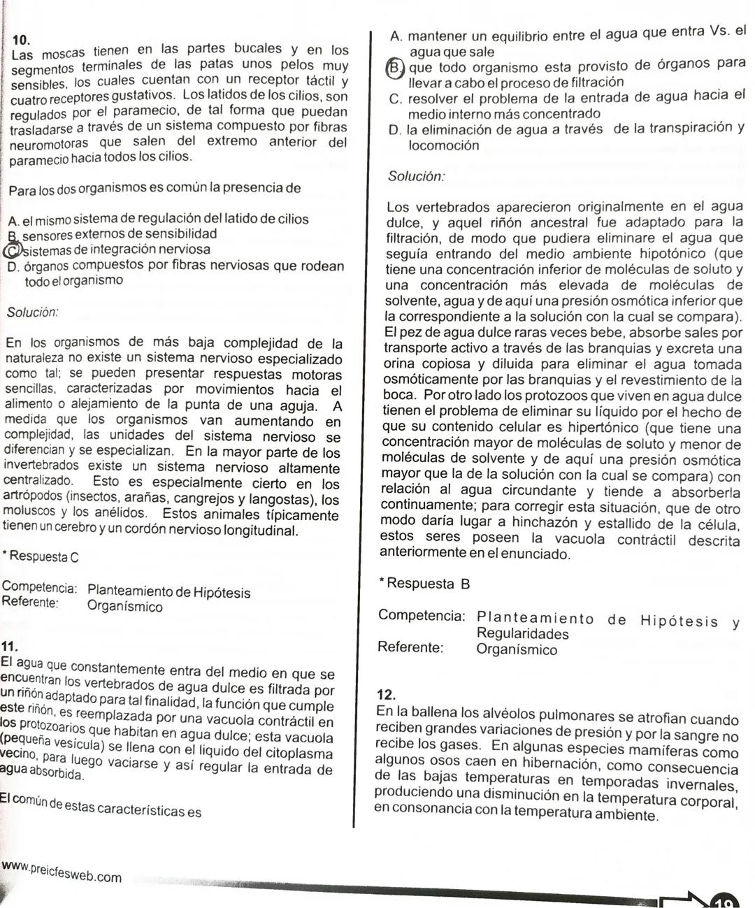 BIOLOGÍA
Las competencias en Ciencias Naturales son indispensables en la formación integral de un
estudiante que egresa de la educación med