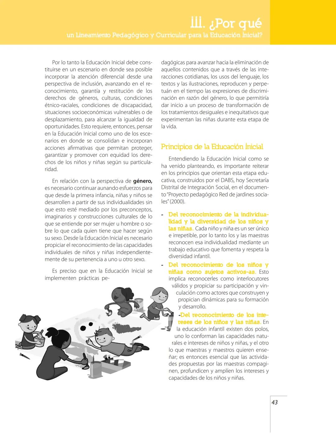 Lineamiento
Pedagógico
y Curricular
para la Educación
Inicial en el Distrito # ALCALDÍA MAYOR DE BOGOTÁ
**Samuel Moreno Rojas**
Alcalde May