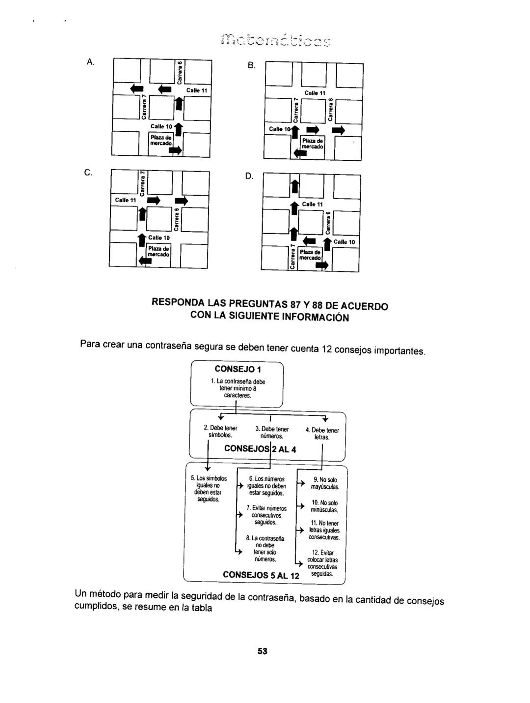 Matemáticas
# PRUEBA SABER
## 11
Matemáticas
1 1.
Matemáticas
Una empresa dedicada a la fabricación y comercialización de calzado necesit