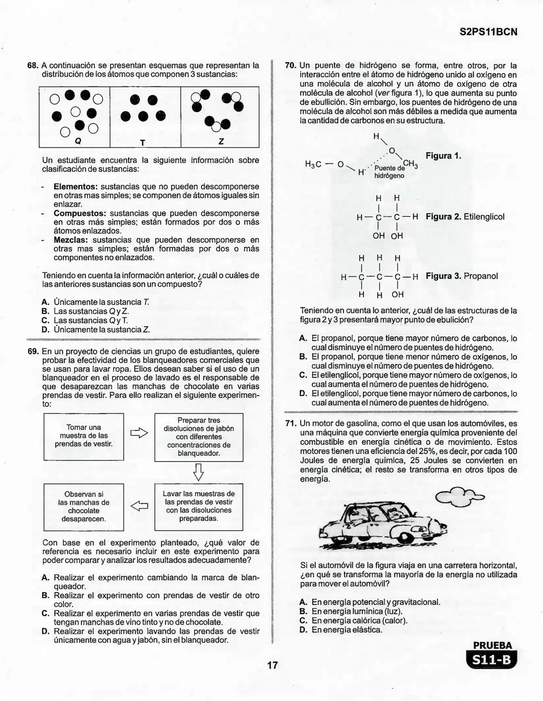 1
La
Evaluación
PRUEBA
S11-B
Evaluación por Desempeño en Competencias
Segunda sesión
En el siguiente cuadro se muestran las pruebas que conf
