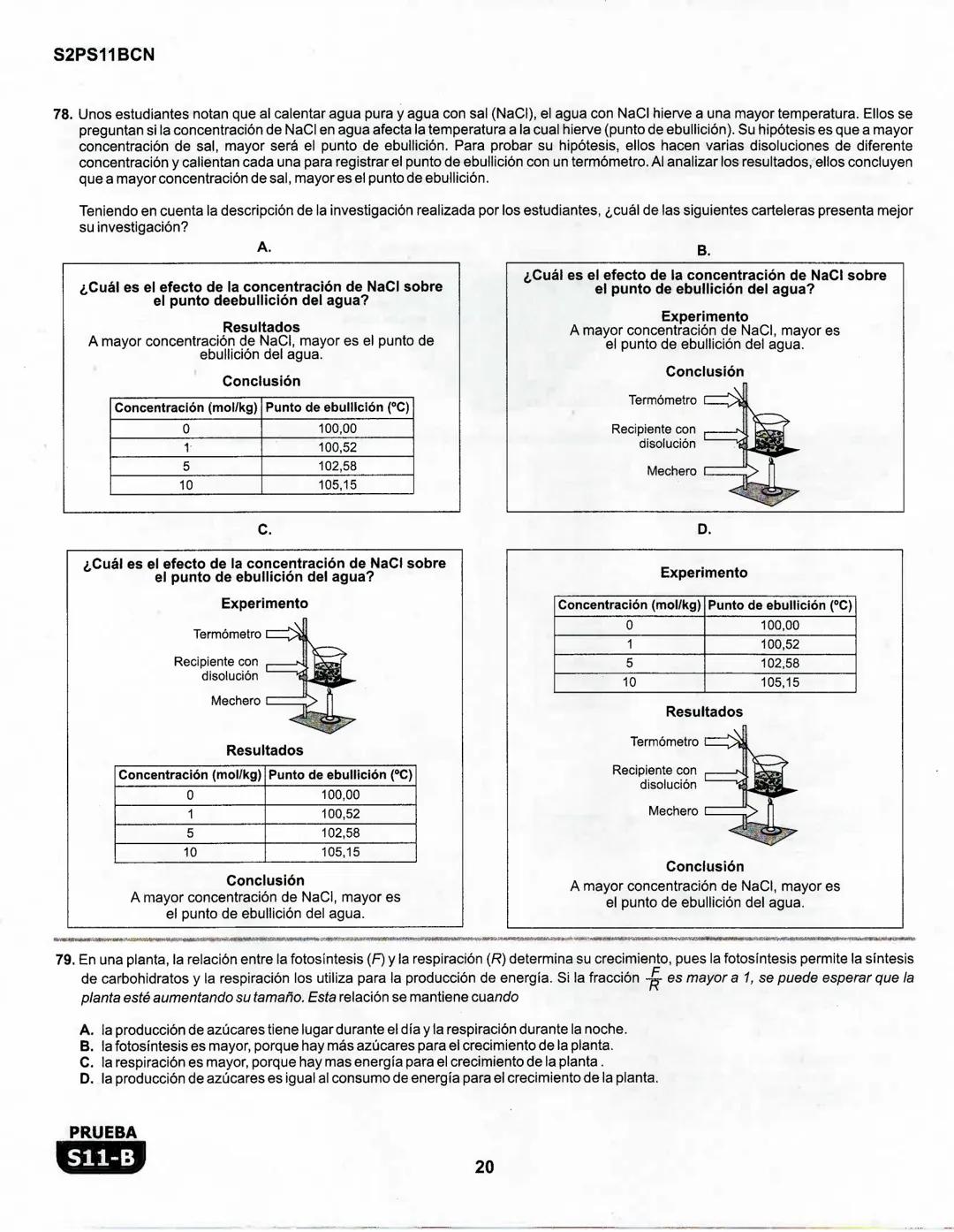 1
La
Evaluación
PRUEBA
S11-B
Evaluación por Desempeño en Competencias
Segunda sesión
En el siguiente cuadro se muestran las pruebas que conf