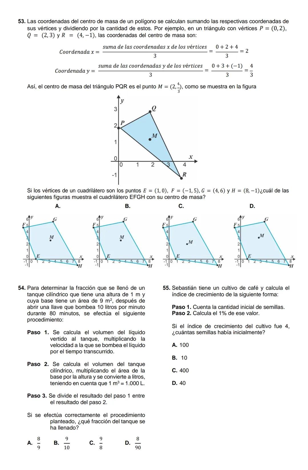MATEMÁTICAS 2022-2
1. En la clase de Observación Astronómica, Lucía debe configurar el ángulo de inclinación del telescopio a
30°, como se m