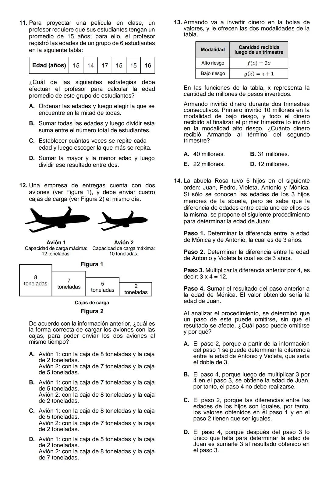 MATEMÁTICAS 2022-2
1. En la clase de Observación Astronómica, Lucía debe configurar el ángulo de inclinación del telescopio a
30°, como se m