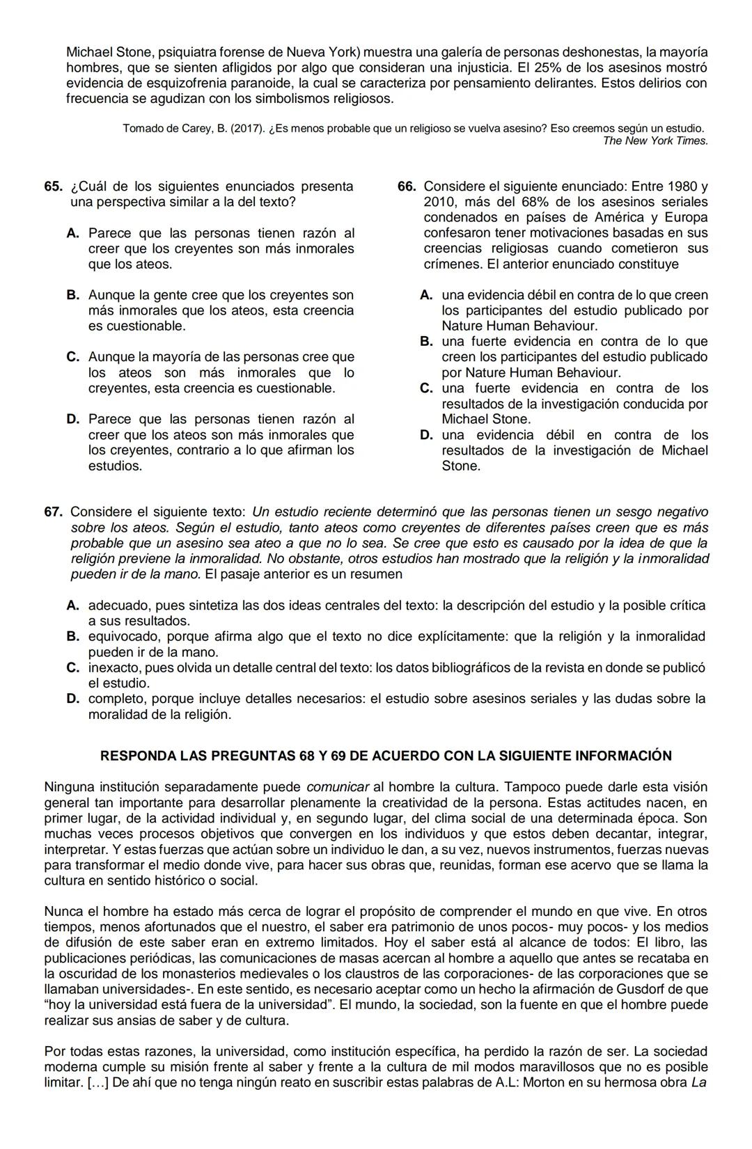 MATEMÁTICAS 2022-2
1. En la clase de Observación Astronómica, Lucía debe configurar el ángulo de inclinación del telescopio a
30°, como se m