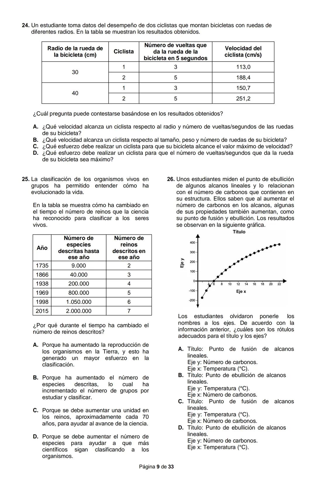 MATEMÁTICAS 2022-2
1. En la clase de Observación Astronómica, Lucía debe configurar el ángulo de inclinación del telescopio a
30°, como se m