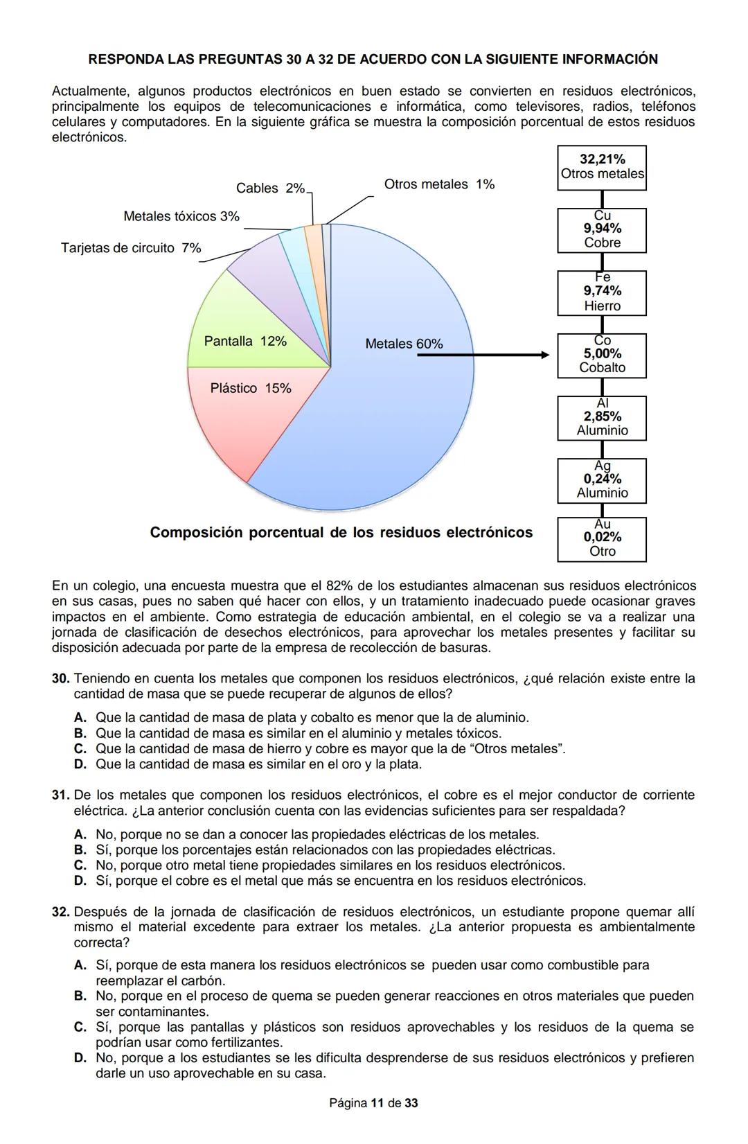 MATEMÁTICAS 2022-2
1. En la clase de Observación Astronómica, Lucía debe configurar el ángulo de inclinación del telescopio a
30°, como se m