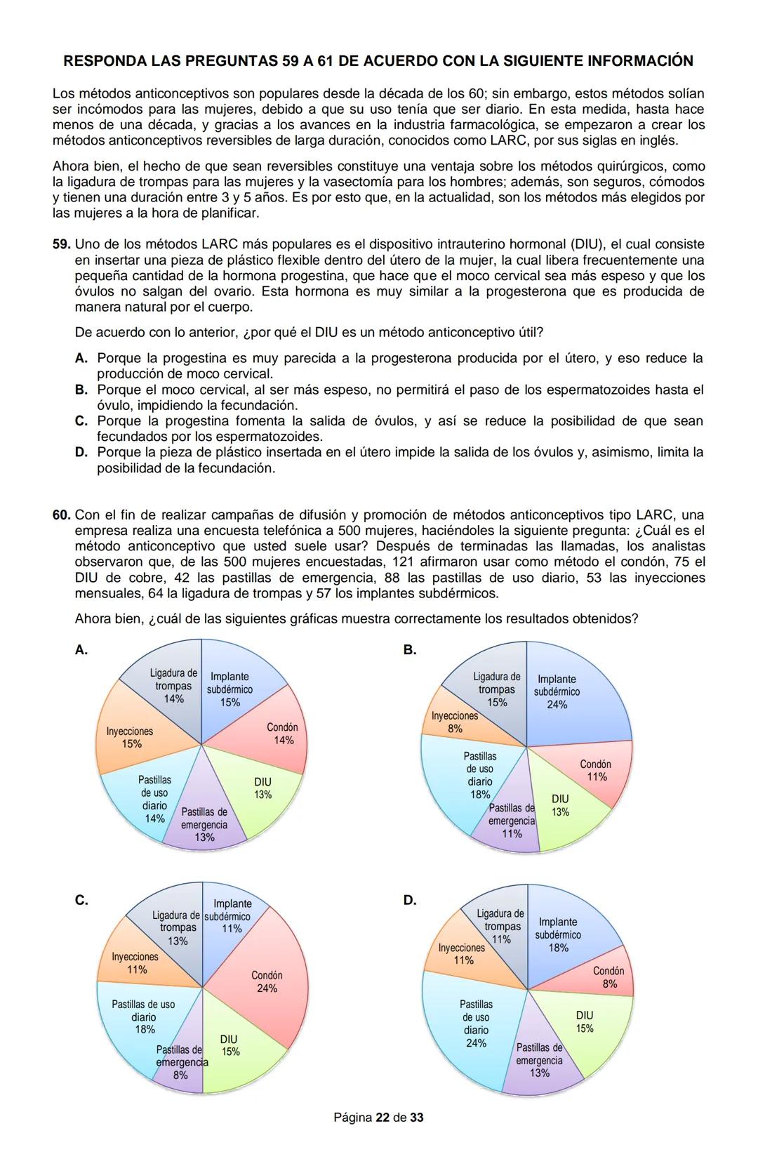 MATEMÁTICAS 2022-2
1. En la clase de Observación Astronómica, Lucía debe configurar el ángulo de inclinación del telescopio a
30°, como se m