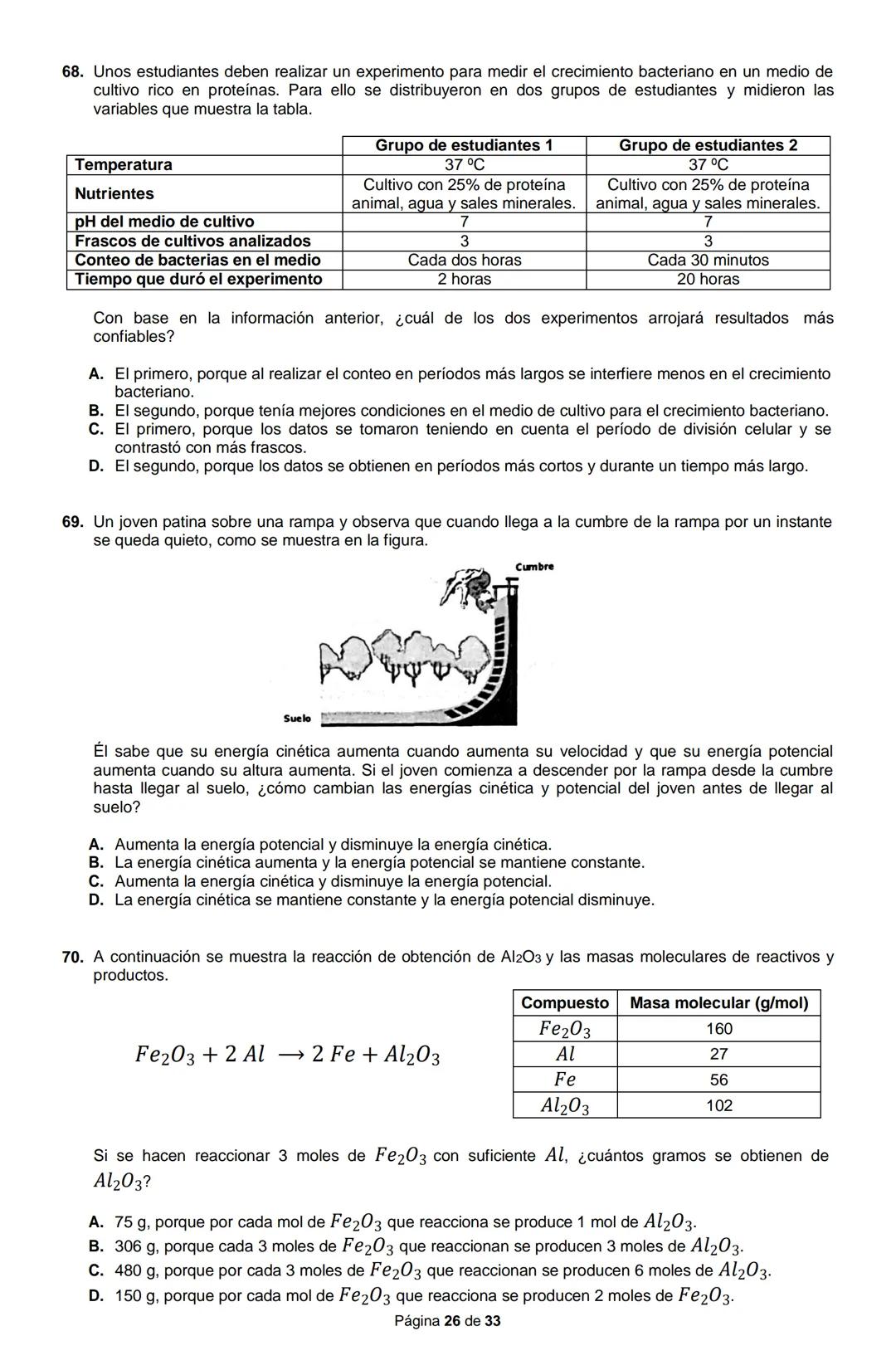MATEMÁTICAS 2022-2
1. En la clase de Observación Astronómica, Lucía debe configurar el ángulo de inclinación del telescopio a
30°, como se m
