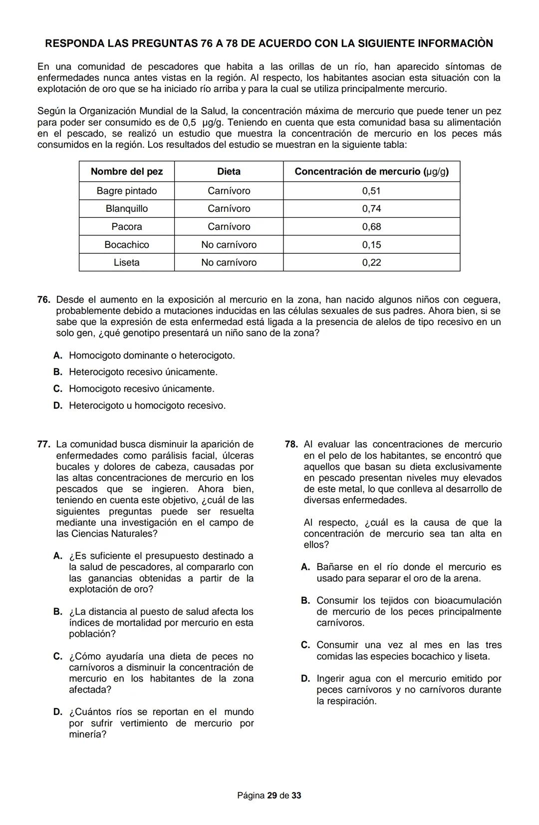 MATEMÁTICAS 2022-2
1. En la clase de Observación Astronómica, Lucía debe configurar el ángulo de inclinación del telescopio a
30°, como se m