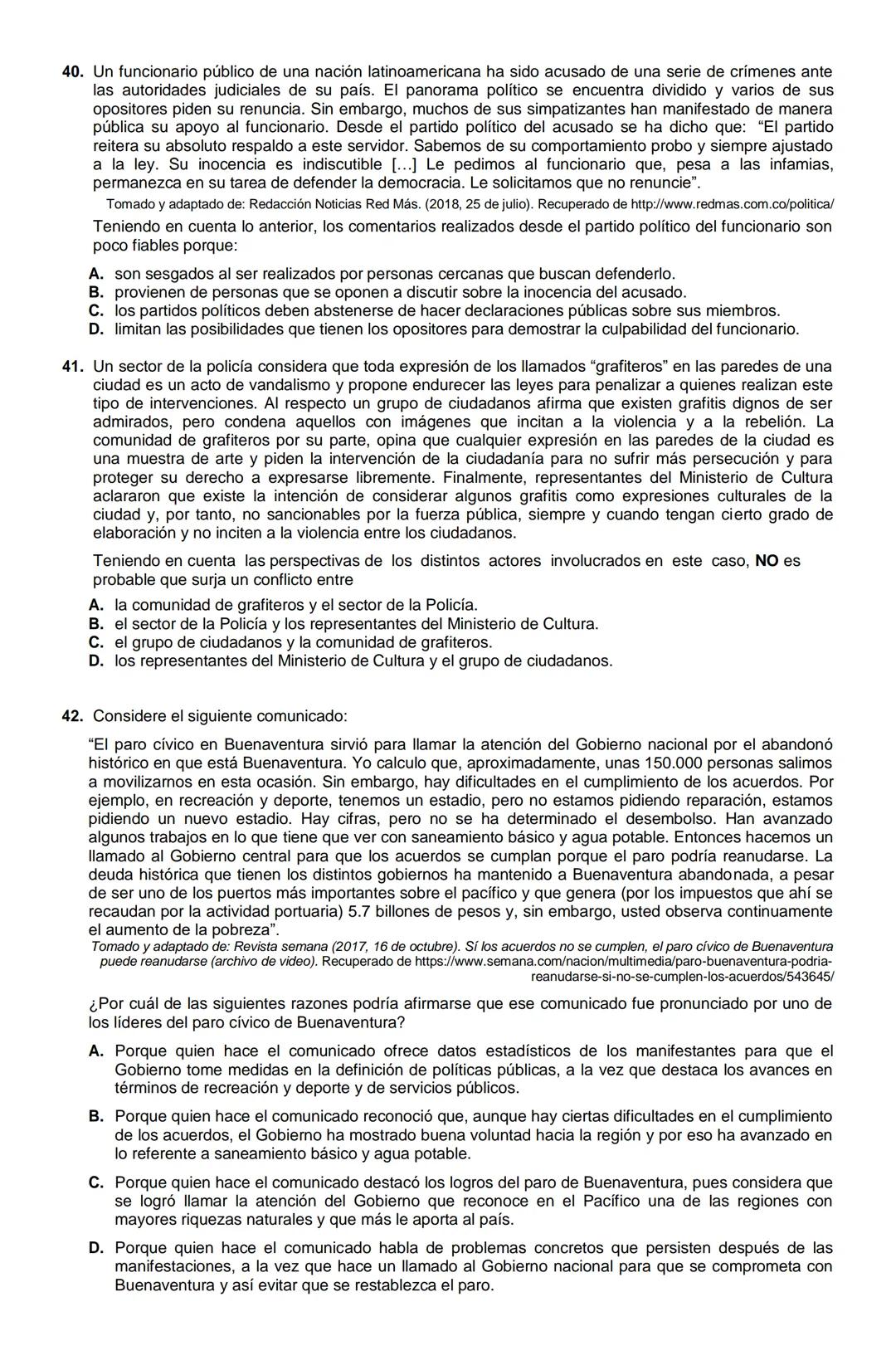 MATEMÁTICAS 2022-2
1. En la clase de Observación Astronómica, Lucía debe configurar el ángulo de inclinación del telescopio a
30°, como se m