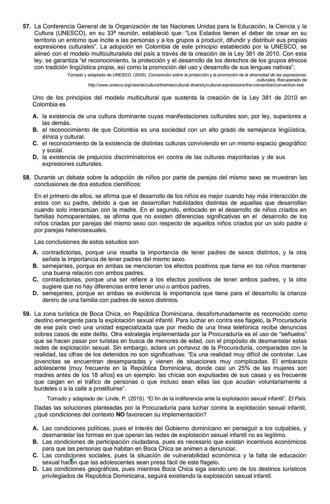 MATEMÁTICAS 2022-2
1. En la clase de Observación Astronómica, Lucía debe configurar el ángulo de inclinación del telescopio a
30°, como se m
