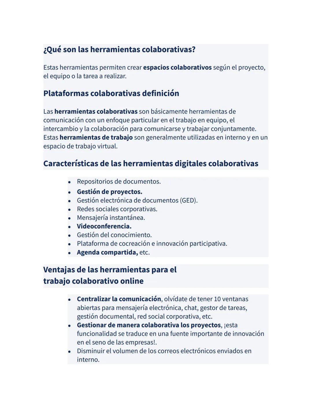 Herramientas Colaborativas