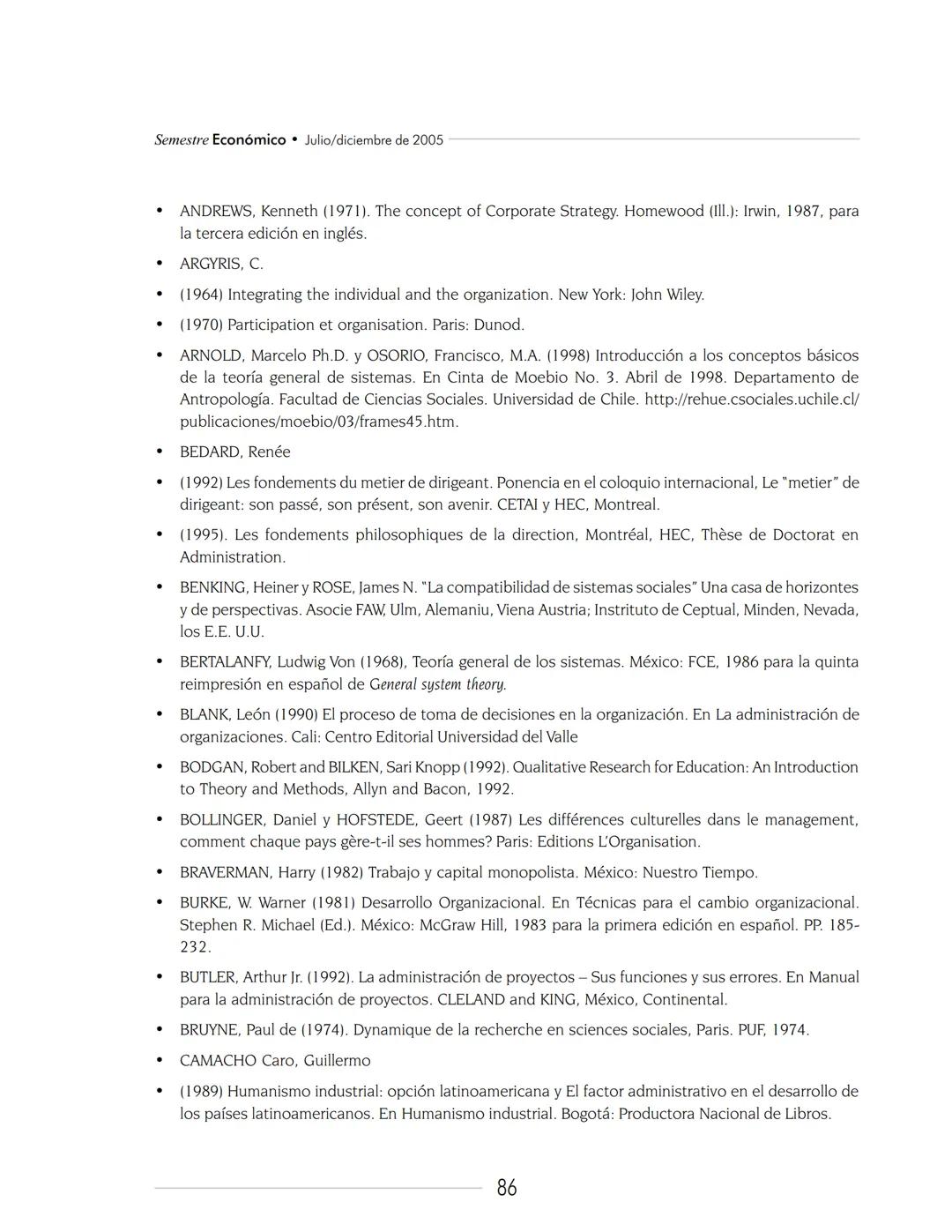 --- OCR Start ---
Semestre
Semestre Económico
ISSN: 0120-6346
Económico
semestreeconomico@udem.edu.co
Universidad de Medellín
Colombia
Martí