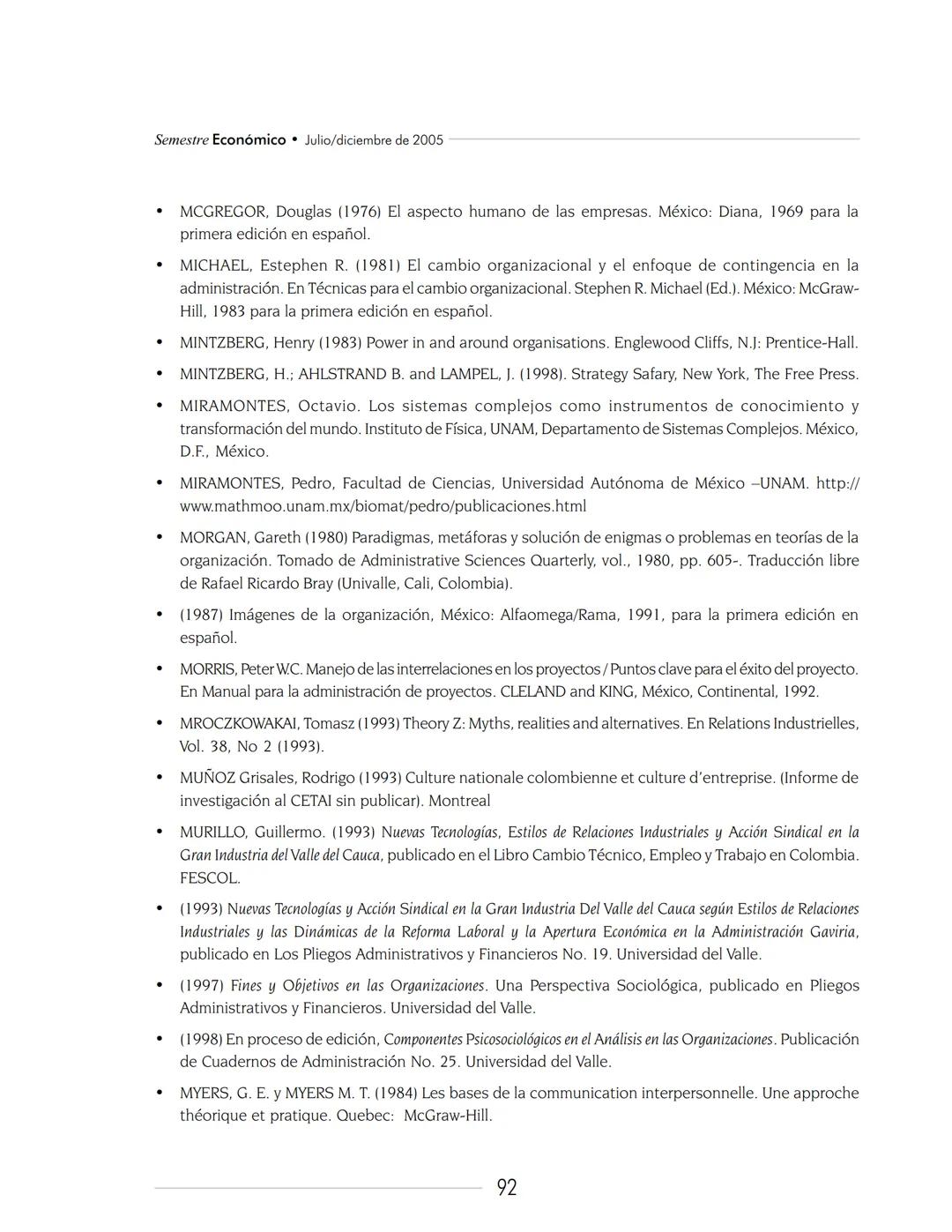 --- OCR Start ---
Semestre
Semestre Económico
ISSN: 0120-6346
Económico
semestreeconomico@udem.edu.co
Universidad de Medellín
Colombia
Martí