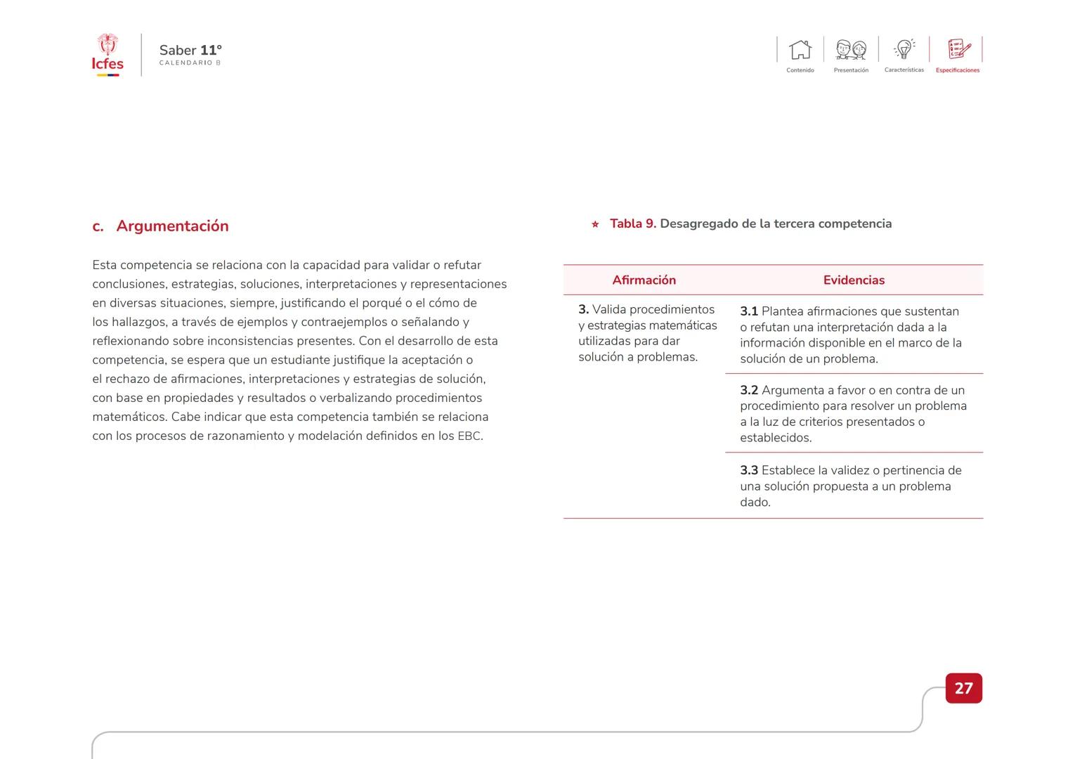 Educación
Guía de orientación
del Examen Saber 11.°
2025-1
Calendario B
CAJA DE
HERRAMIENTAS
SABER 11.º
Icfes Icfes
Saber 11°
CALENDARIO B
G