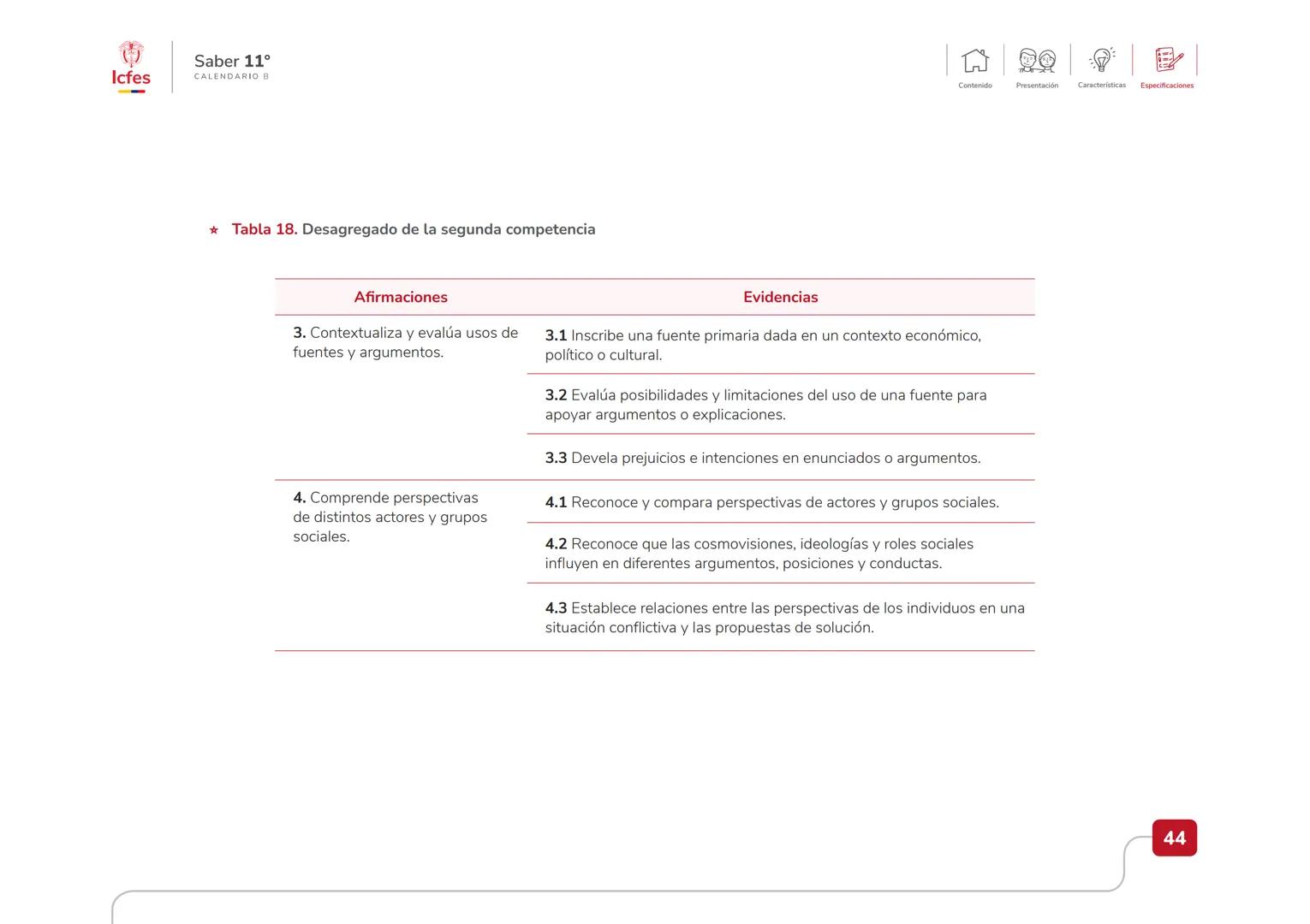 Educación
Guía de orientación
del Examen Saber 11.°
2025-1
Calendario B
CAJA DE
HERRAMIENTAS
SABER 11.º
Icfes Icfes
Saber 11°
CALENDARIO B
G