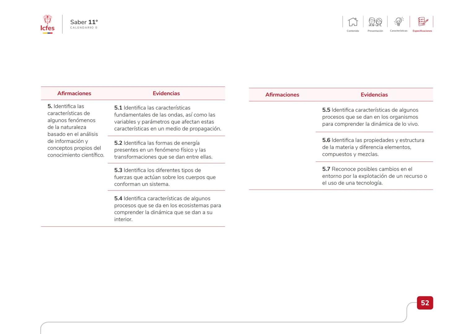 Educación
Guía de orientación
del Examen Saber 11.°
2025-1
Calendario B
CAJA DE
HERRAMIENTAS
SABER 11.º
Icfes Icfes
Saber 11°
CALENDARIO B
G