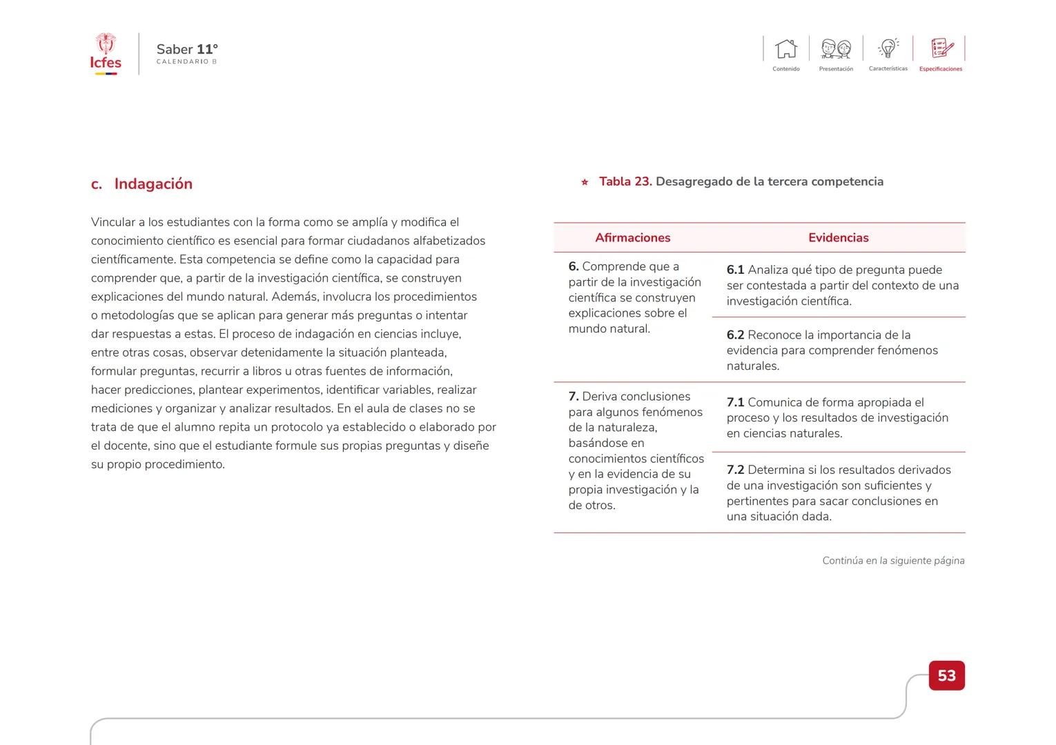 Educación
Guía de orientación
del Examen Saber 11.°
2025-1
Calendario B
CAJA DE
HERRAMIENTAS
SABER 11.º
Icfes Icfes
Saber 11°
CALENDARIO B
G