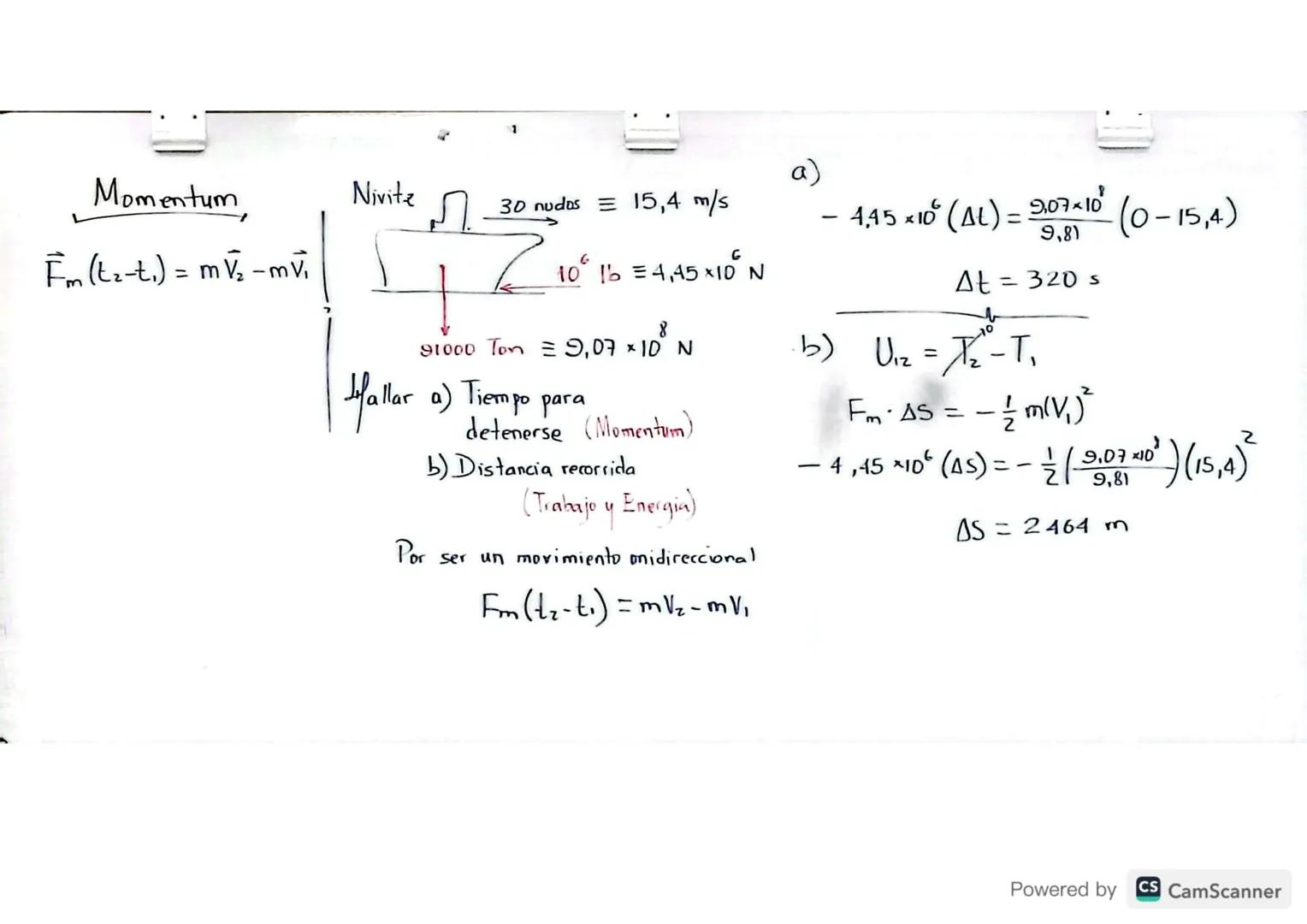 2.5 m/s
Cable
-60 kg-
600 mm
SAMPLE PROBLEM 13.3
A spring is used to stop a 60-kg package which is sliding on a horizontal
surface. The spri