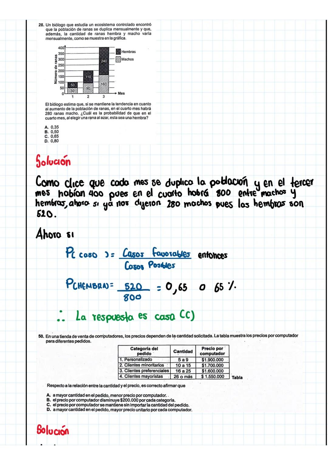 35. La tabla muestra algunos datos sobre el tipo de luz que se puede utilizar para iluminar un cuadro ubicado en
la pared de una galería.
Lu