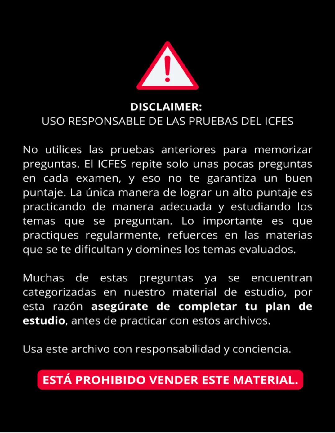 Prueba icfes 2024