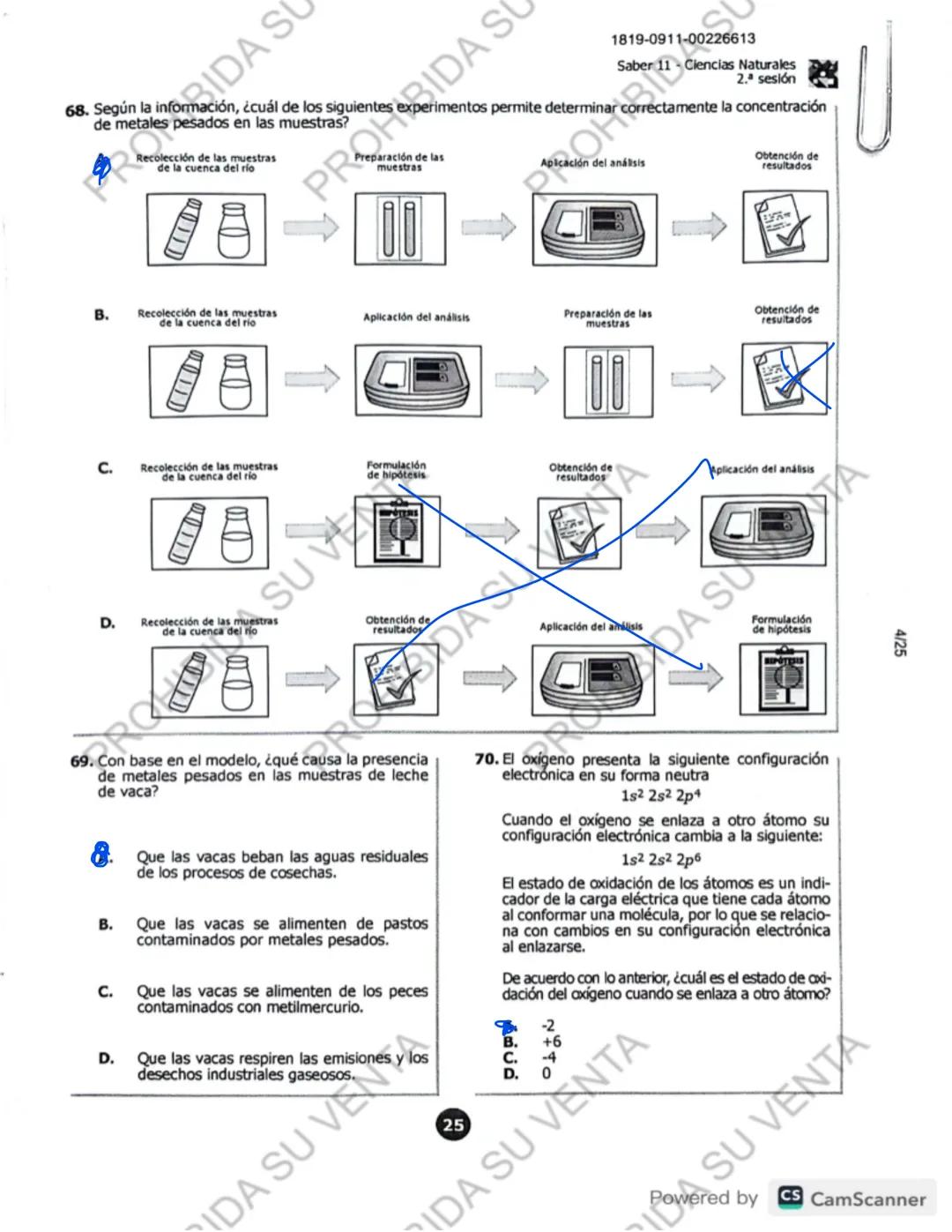 ! 
DISCLAIMER:
USO RESPONSABLE DE LAS PRUEBAS DEL ICFES
No utilices las pruebas anteriores para memorizar
preguntas. EI ICFES repite solo un