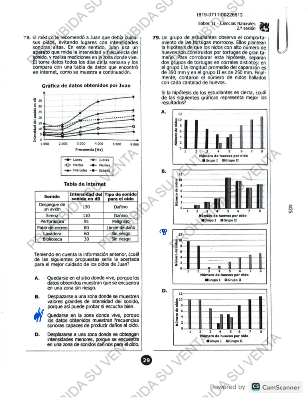 ! 
DISCLAIMER:
USO RESPONSABLE DE LAS PRUEBAS DEL ICFES
No utilices las pruebas anteriores para memorizar
preguntas. EI ICFES repite solo un