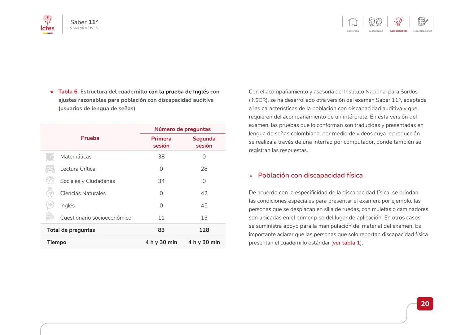 Educación
Guía de orientación
del Examen Saber 11.°
2025-2
Calendario A
CAJA DE
HERRAMIENTAS
SABER 11.º
Icfes # Guía de orientación
# Saber