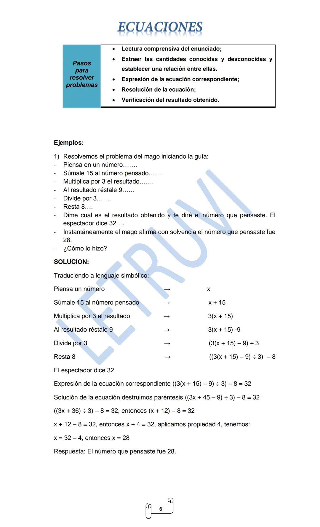 Octubre 24 de 2016
ECUACIONES
INSTITUCION EDUCATIVA ANTONIO LIZARAZO
GUIA DE MATEMATICAS GRADO OCTAVO
PROFESOR LUIS EDGAR TRUJILLO V.
TEMA: