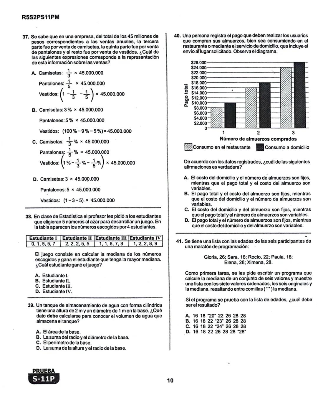 1
# La Evaluación
PRUEBA
S-11P
Evaluación por Desempeño en Competencias
## Segunda sesión
En el siguiente cuadro se muestran las prueba
