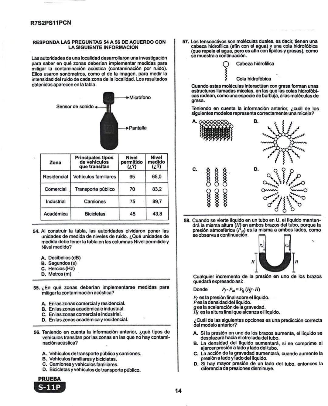 1
# La Evaluación
PRUEBA
S-11P
Evaluación por Desempeño en Competencias
## Segunda sesión
En el siguiente cuadro se muestran las prueba