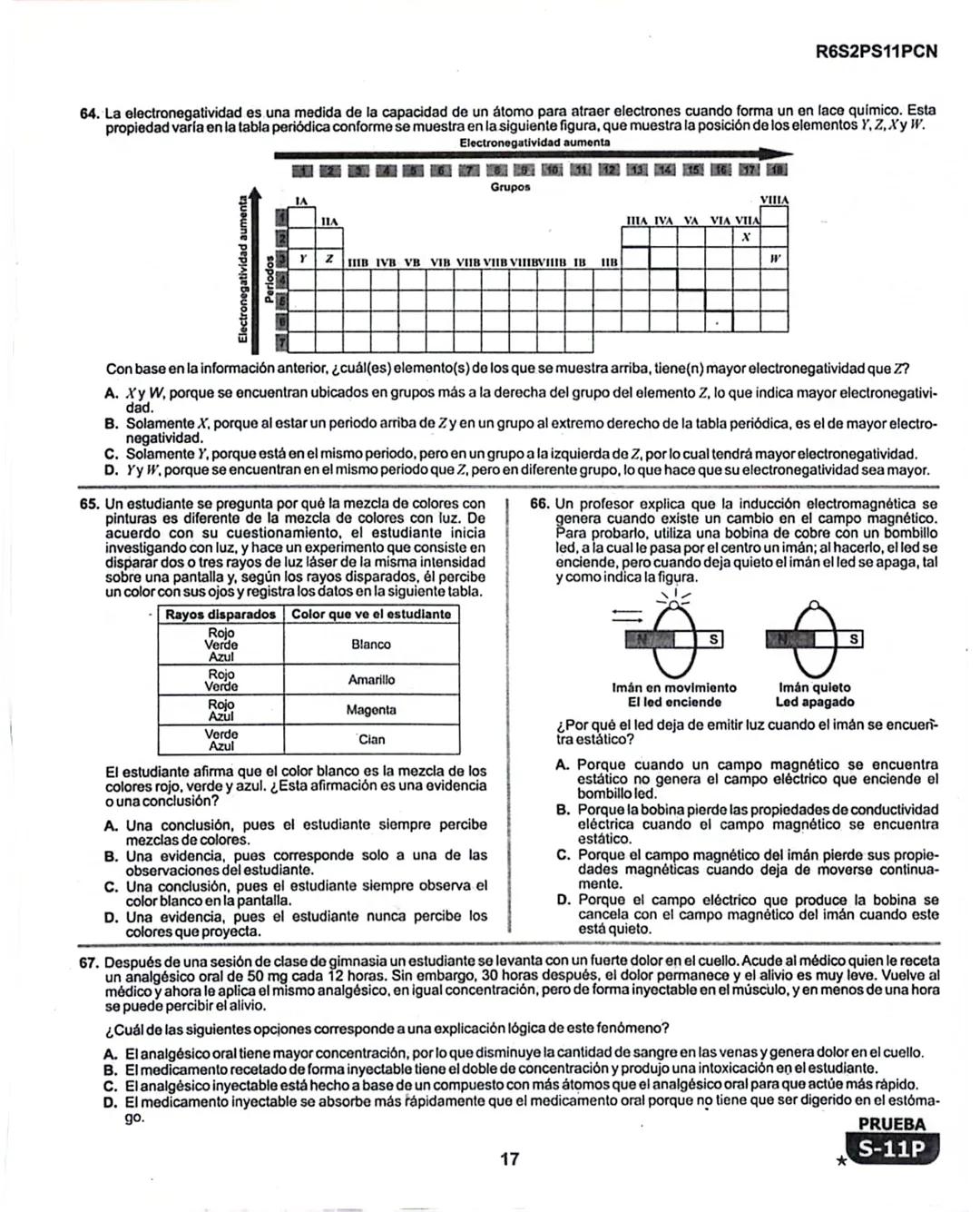1
# La Evaluación
PRUEBA
S-11P
Evaluación por Desempeño en Competencias
## Segunda sesión
En el siguiente cuadro se muestran las prueba