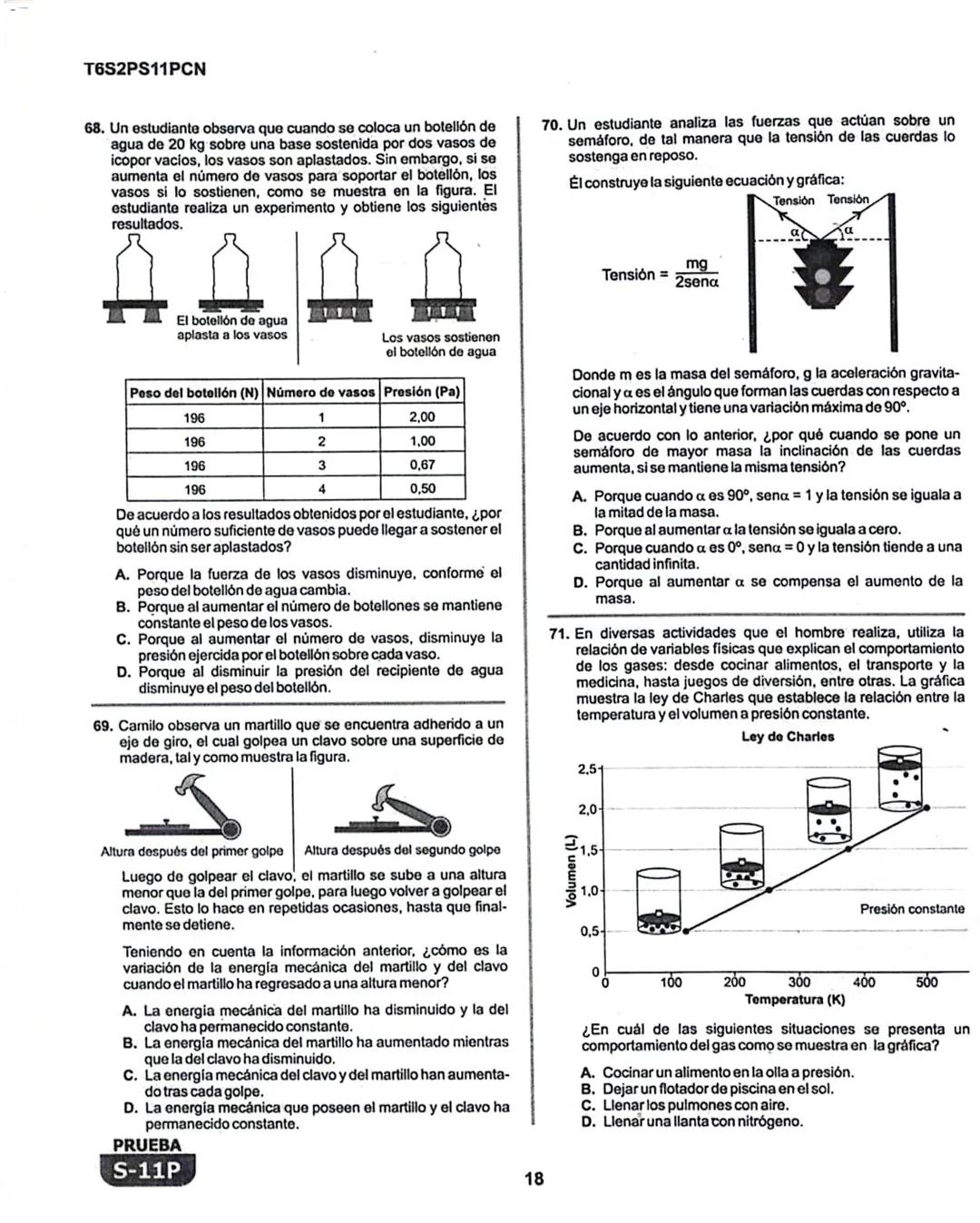 1
# La Evaluación
PRUEBA
S-11P
Evaluación por Desempeño en Competencias
## Segunda sesión
En el siguiente cuadro se muestran las prueba
