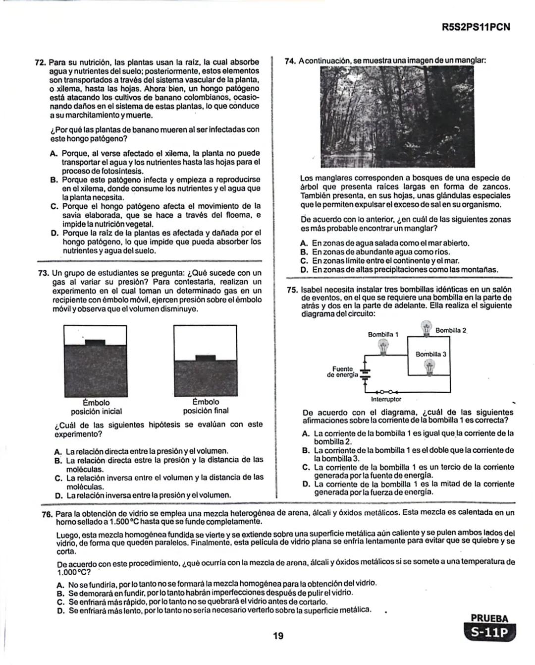 1
# La Evaluación
PRUEBA
S-11P
Evaluación por Desempeño en Competencias
## Segunda sesión
En el siguiente cuadro se muestran las prueba