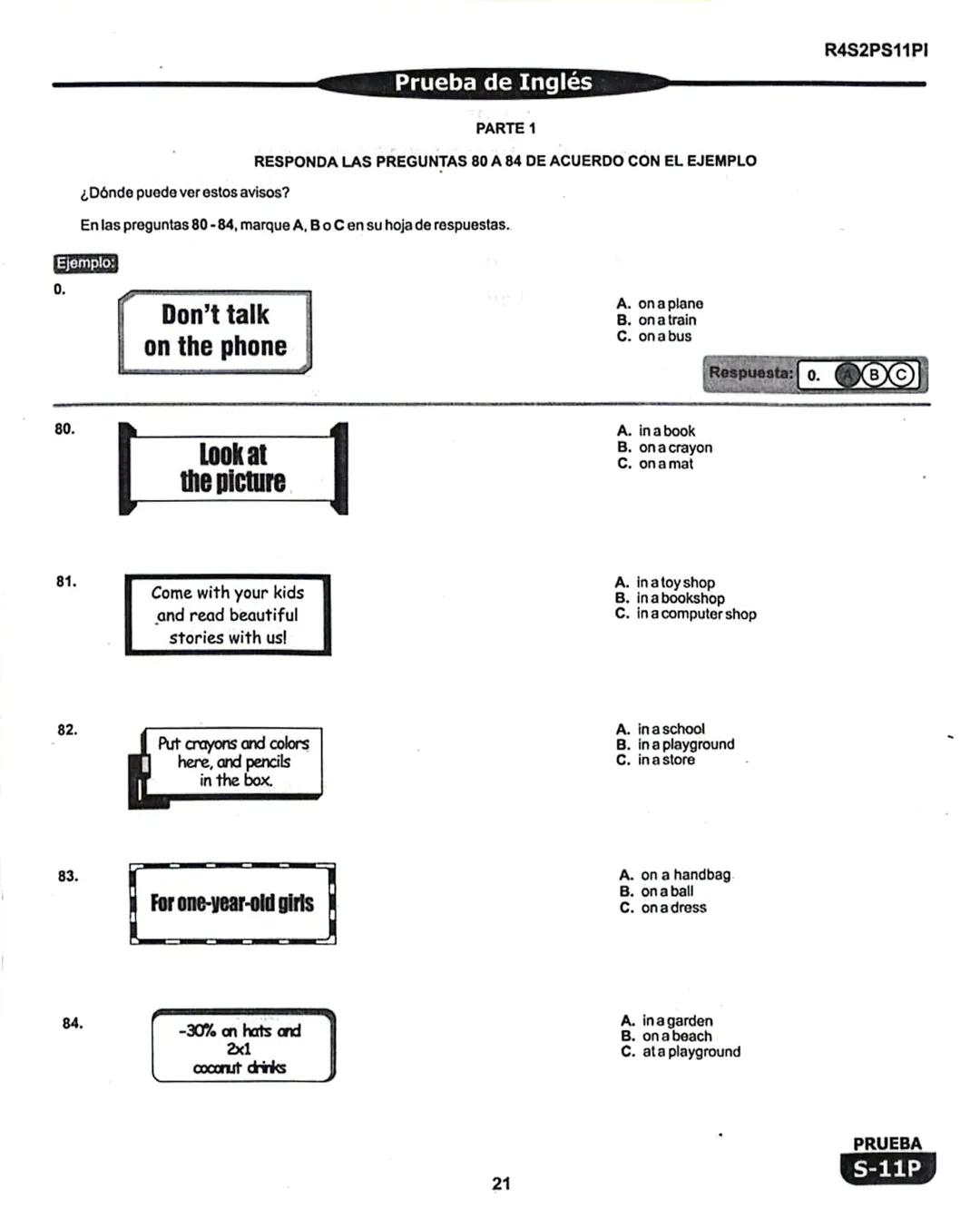 1
# La Evaluación
PRUEBA
S-11P
Evaluación por Desempeño en Competencias
## Segunda sesión
En el siguiente cuadro se muestran las prueba