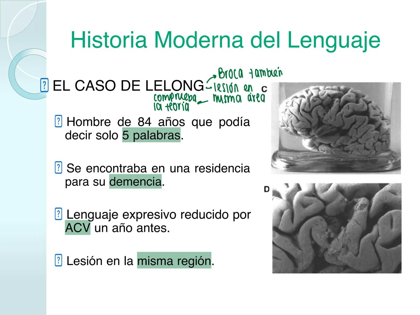 # NEUROPSICOLOGIA DEL
LENGUAJE
ADRIANA M. MARTINEZ
Máster en Rehabilitación Neuropsicológica y
Estimulación Cognitiva- UAB Definición
? -