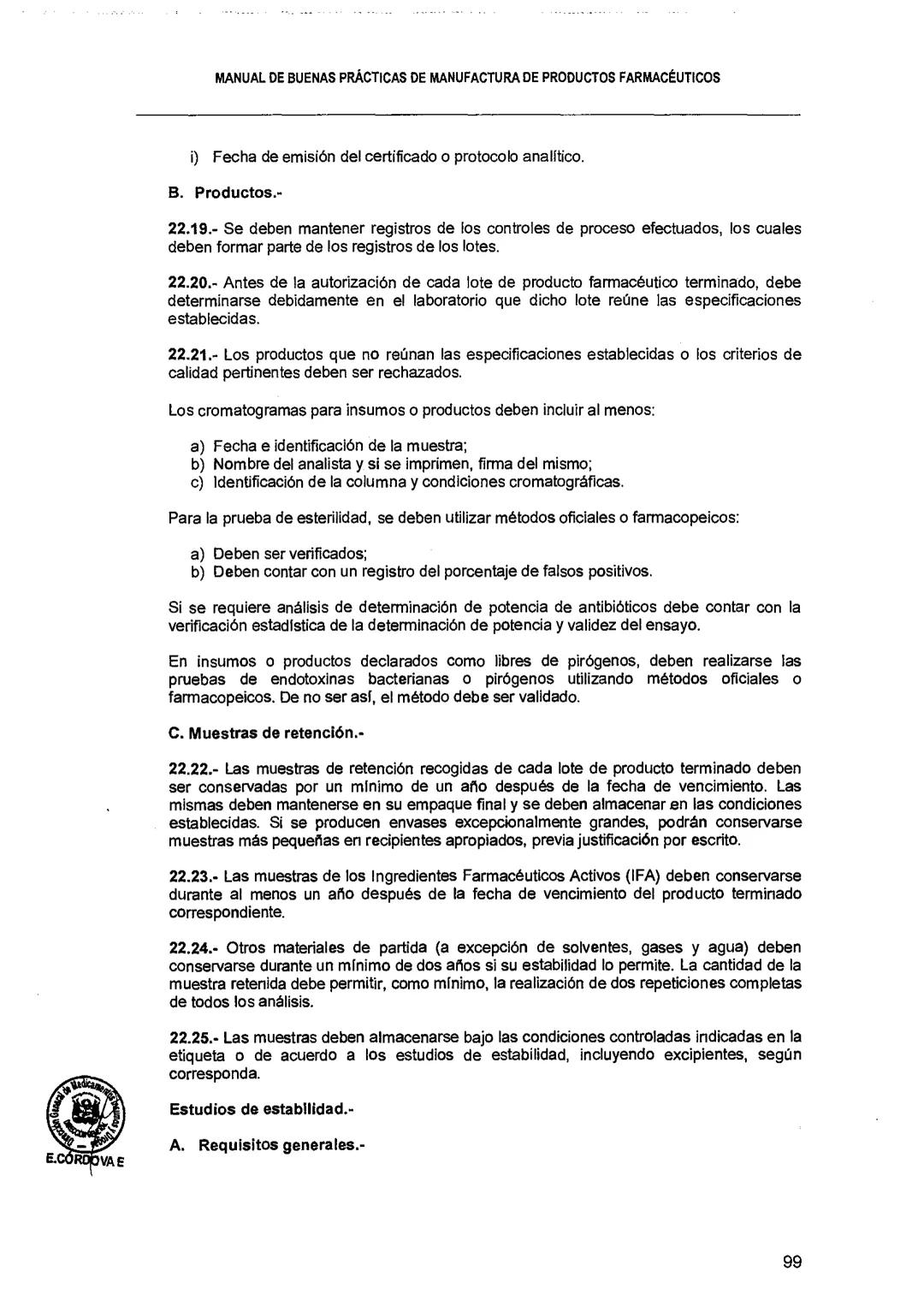 El Peruano/Miércoles 22 de agosto de 2018
SALUD
NORMAS LEGALES
Decreto Supremo que modifica el
Reglamento para el Registro, Control
y Vigila