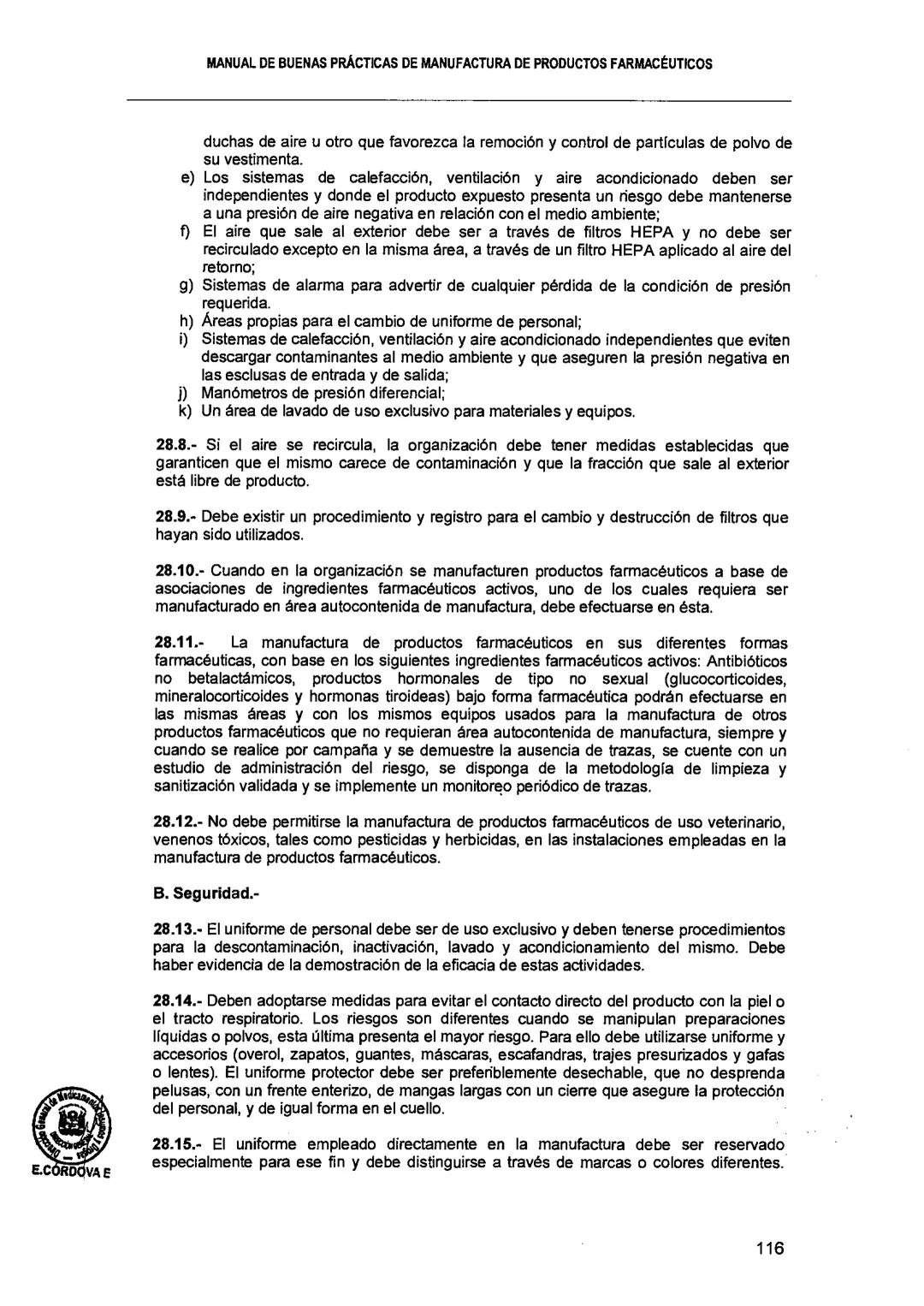 El Peruano/Miércoles 22 de agosto de 2018
SALUD
NORMAS LEGALES
Decreto Supremo que modifica el
Reglamento para el Registro, Control
y Vigila