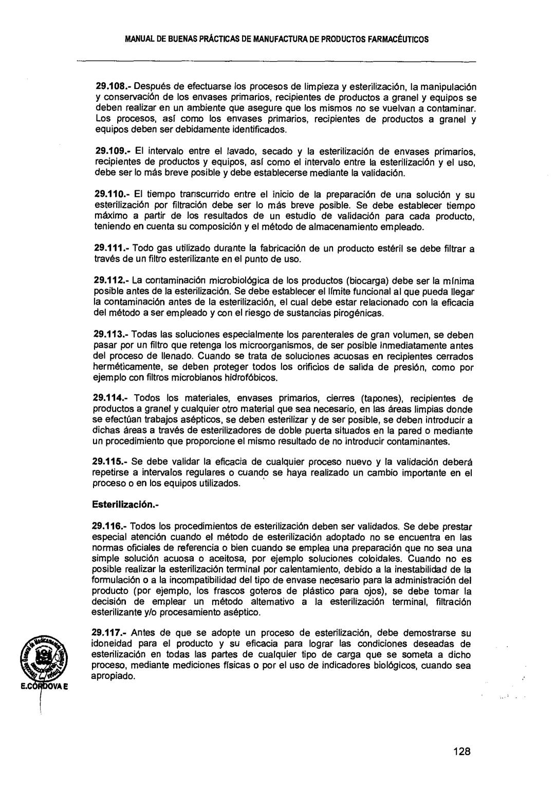 El Peruano/Miércoles 22 de agosto de 2018
SALUD
NORMAS LEGALES
Decreto Supremo que modifica el
Reglamento para el Registro, Control
y Vigila