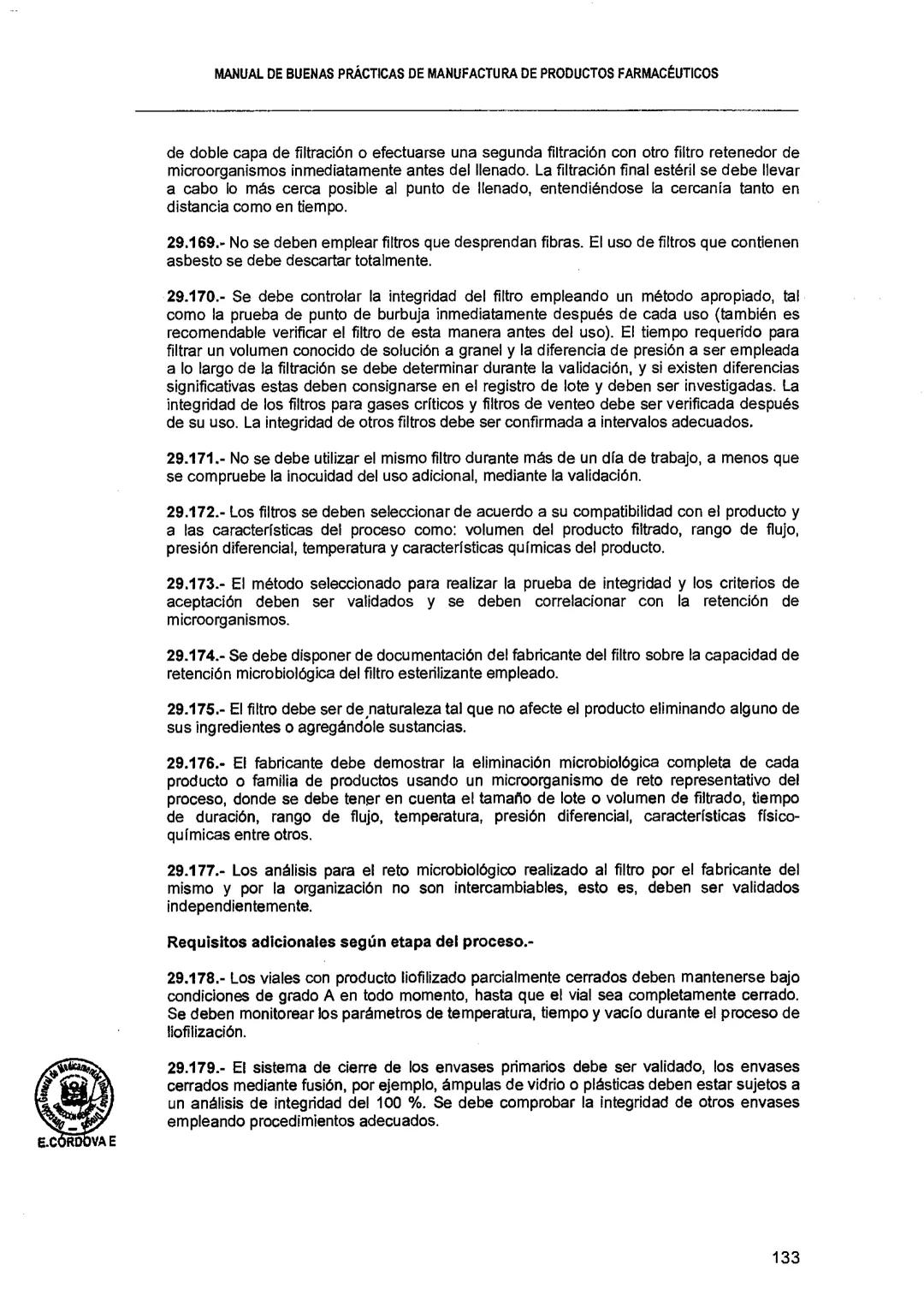 El Peruano/Miércoles 22 de agosto de 2018
SALUD
NORMAS LEGALES
Decreto Supremo que modifica el
Reglamento para el Registro, Control
y Vigila