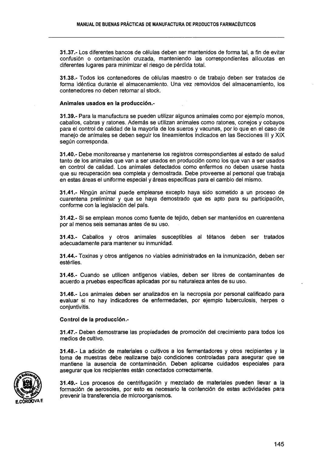 El Peruano/Miércoles 22 de agosto de 2018
SALUD
NORMAS LEGALES
Decreto Supremo que modifica el
Reglamento para el Registro, Control
y Vigila