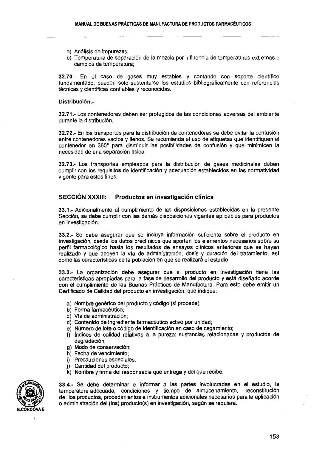 El Peruano/Miércoles 22 de agosto de 2018
SALUD
NORMAS LEGALES
Decreto Supremo que modifica el
Reglamento para el Registro, Control
y Vigila