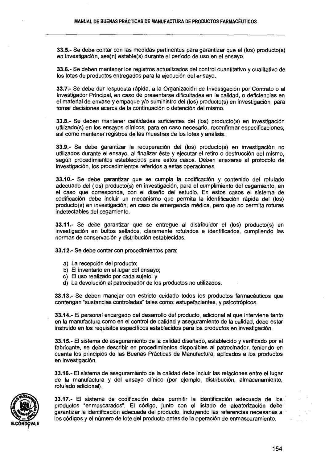 El Peruano/Miércoles 22 de agosto de 2018
SALUD
NORMAS LEGALES
Decreto Supremo que modifica el
Reglamento para el Registro, Control
y Vigila